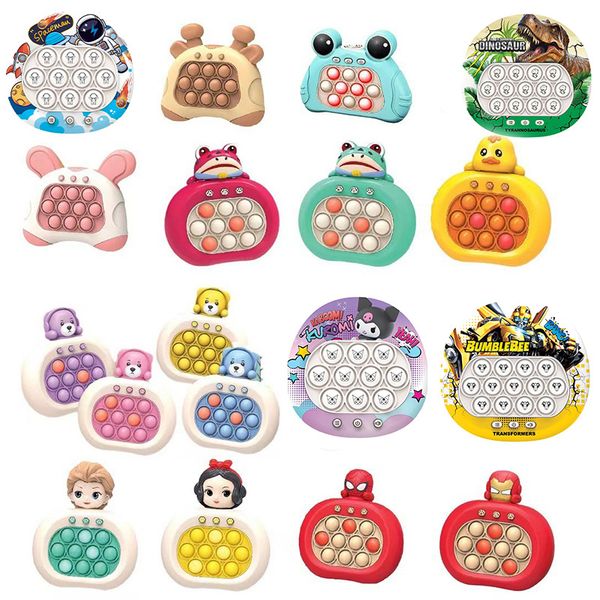 

kulomi squeeze toy cartoon children squeeze toy whack-a-mole game machine speed push through the level educational toy