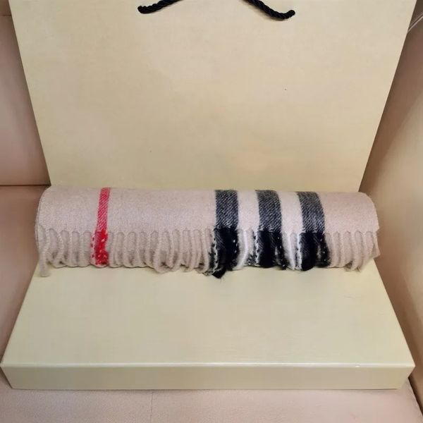 

2023 Designer Scarf Classic Plaid 100% Cashmere Echarpe Tassel Designers Scarves Scarfs Shawl Sciarpa for Winter Womens Mens AKL6