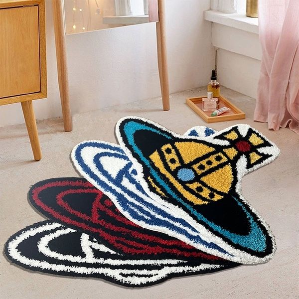 

Carpet Spaceship Play Tent Area Rugs Kids, Non-Slip Absorbent Door Mat for Bathroom Kitchen, Vivid Cartoon Decor or Playmat, 230828