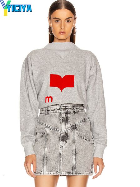 

woyiciya hood sweatshirt letter print sweatshirts winter french long sleeves sweater clothes man y2k female hoodie 230828, Black