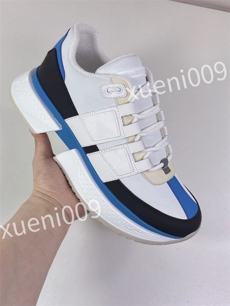 

2023 new luxury reflective designers casual shoes panel space women men calfskin modern leather fashion sneakers trainers size 35-46 jsml230, Black