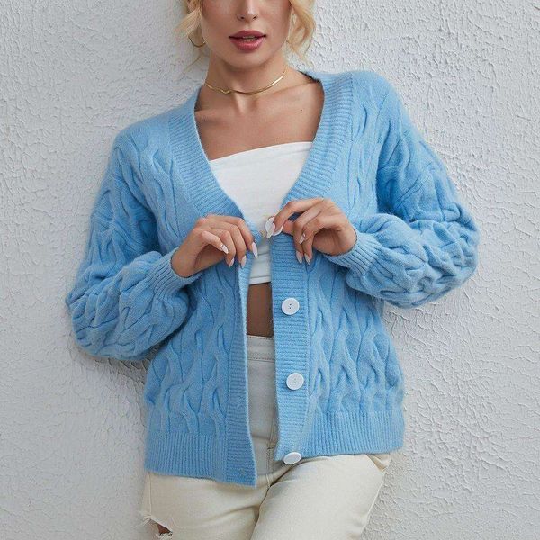 

womens sell pure sweaters color all match cardigan twist simple fashion street sweater, White;black