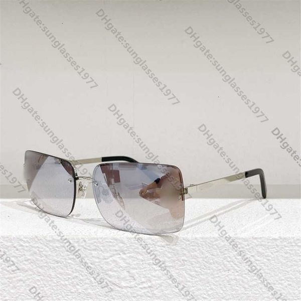 

Xiao Xiang family sunglasses Xiaoxiangjia's New Fashion Square Sunglasses star's same frameless trimming ch4140-b 15HLBVOMZ