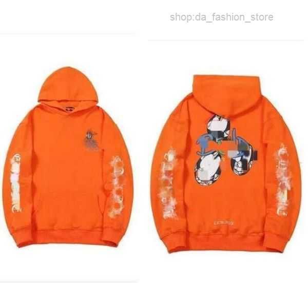 

chrome winter heart sweatshirts ch long sleeve loose coat hooded hoody woman hip hop chromees hearts baseball sweatshirt 15 0qqt, Black