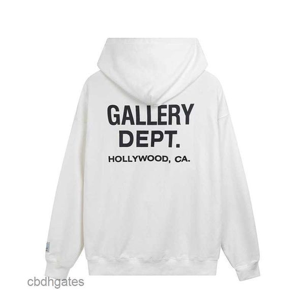 

trend sweater hooded mens fashion hoodie gallerry deptt vintage letter print hoodies splashed ink hand-painted worm, Black