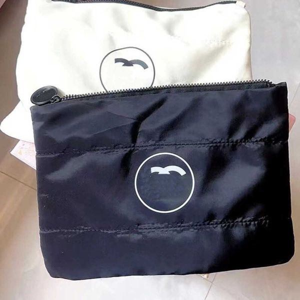

fashion luxury women's makeup storage bags women brand ch cosmetic bag space cotton travel handbag pouch ladies purses organizador toil