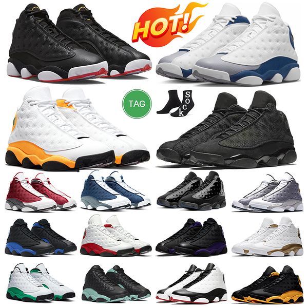

jumpman 13 og 13s basketball shoes playoffs flint starfish hyper royal french blue black cat dmp playground court purple lucky green trainer