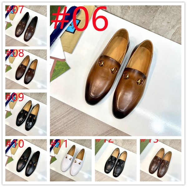 

original 1:1 new autumn italian classic dress men shoe leather formal luxury brands men footwear designer office slip on oxford shoes for me, Black