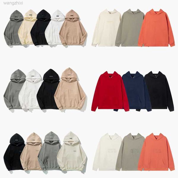 

craftsmanship mens hoodies womens ess designer fashion high street letter number 1977 printing hoodie pullover hoody true size us s-xl, Black