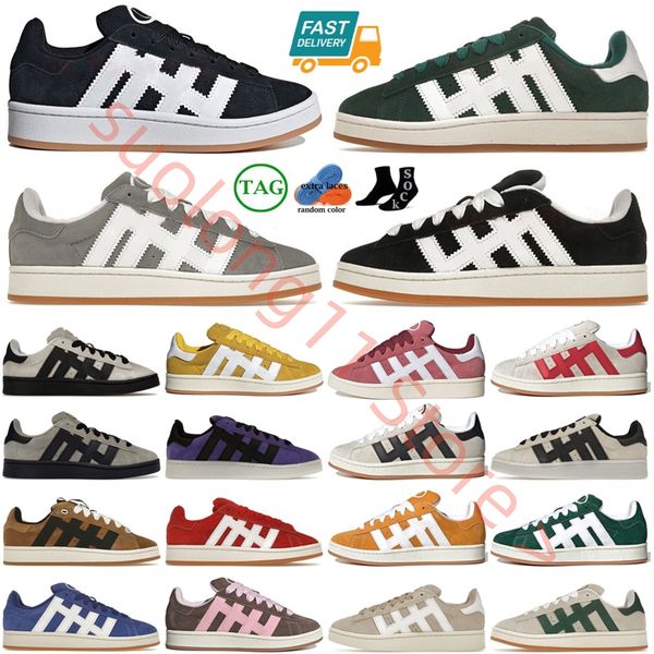 

campus 00s suede core black grey white dark green cloud gum wonder bliss lilac crystal dust cargo clear pink semi lucid blue pantone forest