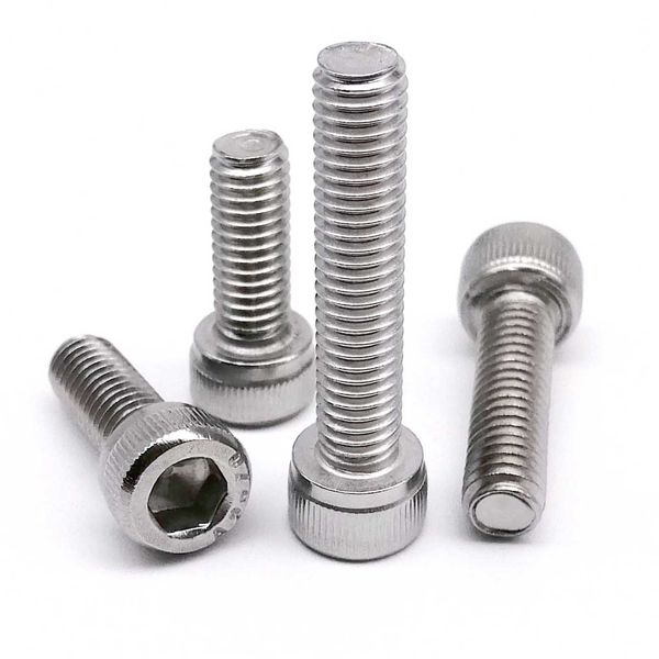 

5/10/50pcs din912 m1.4 m1.6 m2 m2.5 m3 m4 m5 m6 m8 a2-70 304 stainless steel allen hexagon hex socket cap head screw bolt