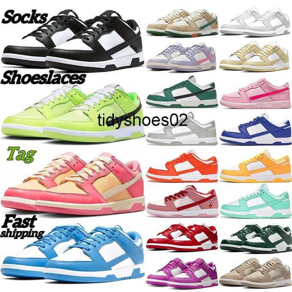 

men casual panda shoes low designer skate black white bule grey fog green olive triple pink red pandas mens sports sneakers trainers size 5.