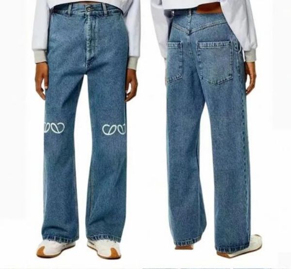 

jeans womens designer trouser legs open fork tight capris denim trousers add fleece thicken warm slimming jean pants straight women clothing, Blue