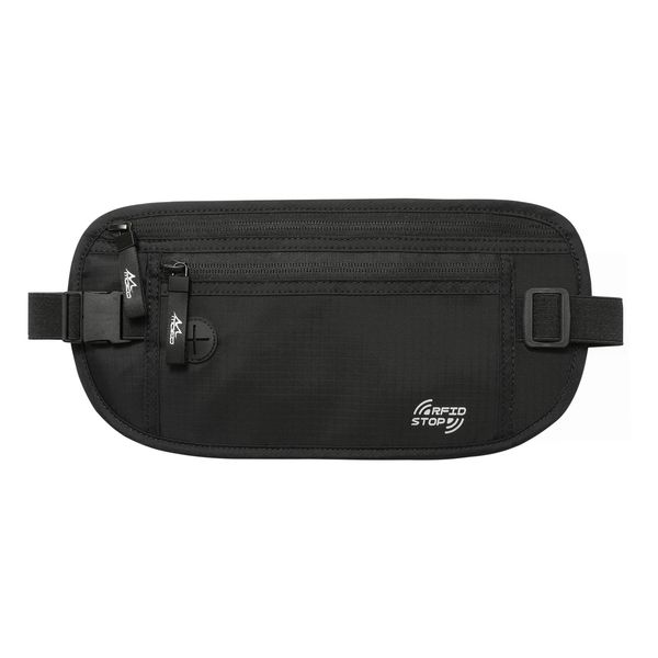 

duffel bags moko secure travel money belt undercover hidden rfid blocking wallet antitheft passport wallets for men women black 230828