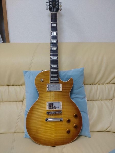 

made by paul standard electric guitar as same of the pictures