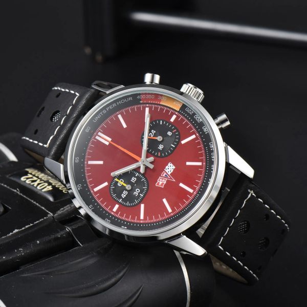 

2023 brexxxxxx new designer movement watches men luxury mens watch multi-function chronograph montre clocks sh, Slivery;brown