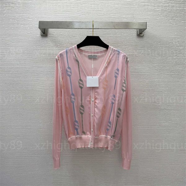 

designer cardigan women sweaters womens fashion printed v-neck long sleeved knitted button cardigan knitwear cool comfort designers cardiga, White;black