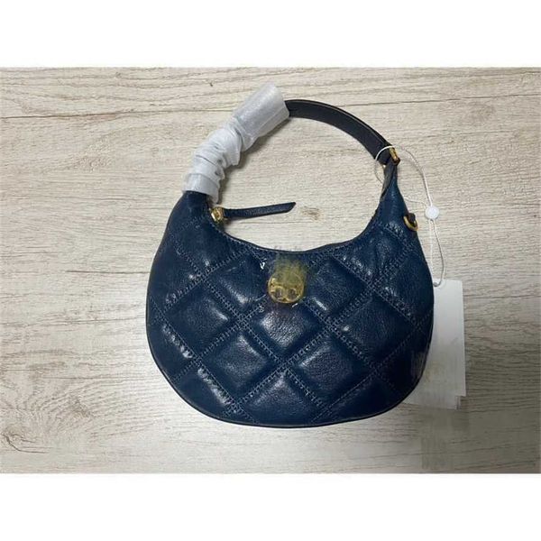 

68% off bag 2024 new launch designer handbag tb new crescent goat skin diamond grid small fragrant wind chain crossbody wear-resistant and p