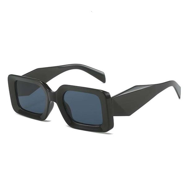 

style square sunglasses trendy brand p fashion simple, White;black