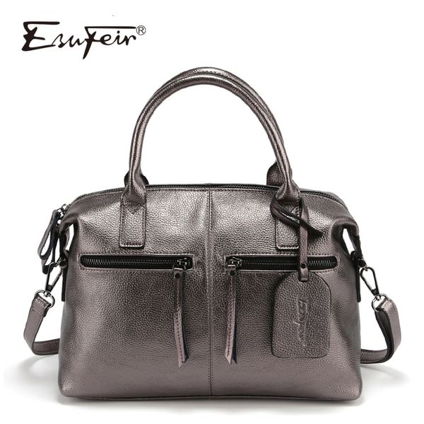 

evening bags genuine leather boston women handbag fashion luxury shoulder bag solid zipper pillow ladies bolsos sac a main 230828