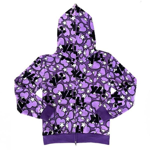 

men's hoodies sweatshirts 2023 super camo sweatshirt gothic clothes harajuku devil 3d printed hoodie zipper hoodie y2k clothing couple, Black