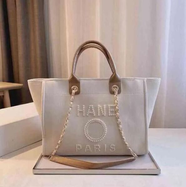 

designer classic fashion evening bags luxury ch handbag pearl brand label backpack womens beach handbags purse women canvas hand bag ladies