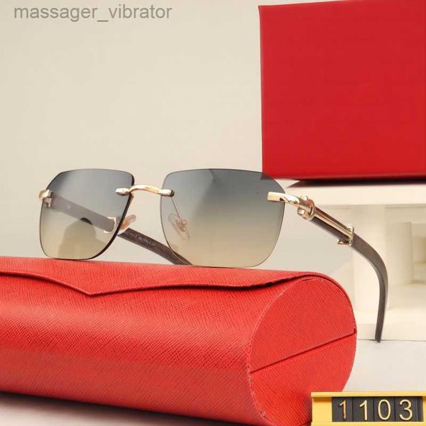 

new kajia xiaokang frame 23 wooden legs high definition fashion sunglasses personalized small box sunglasses network red same style rcy9 1 r, White;black