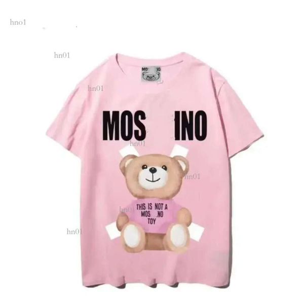 

designer womens s t-shirt summer italian brands new tees cartoon bear loose cotton round neck for outdoor leisure clothing 4 a3kr185892, White;black