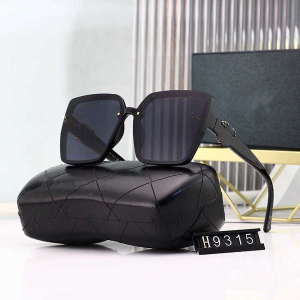 

designer sunglasses for women 2023 new fashion women's large frame personality ocean lens 1sxbh, White;black