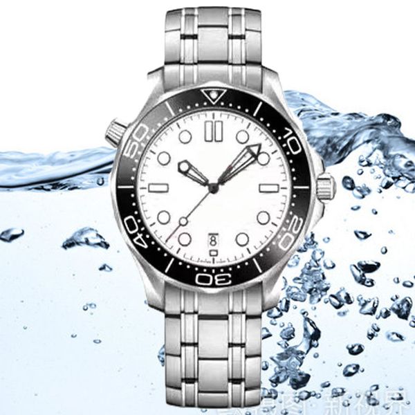 

aaa mens watch omg designer watches mechanical watch 2813 movement diver watch high-quality stainless steel sapphire waterproof moissanite w, Slivery;brown