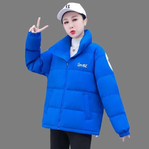 

down jacket short white duck for women warm thick collar, Black