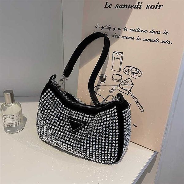 

68% off bag 2024 new launch designer handbag early launch new underarm fashionable and simple water diamond crossbody