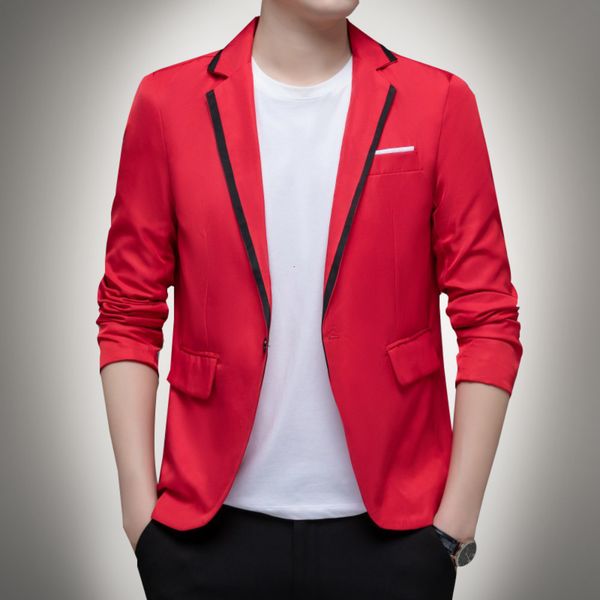 

men's suits blazers formal pink red groom casual jacket men blazer jackets tracksuit business men suits for wedding party prom blazers, White;black