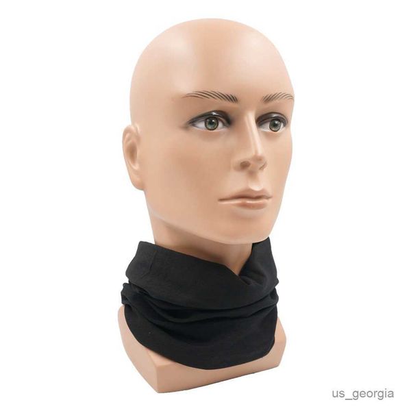 

fashion face masks neck gaiter neck gaiter for men women dustproof quickdry solid color headscarf for hiking cycling fishing face shield r23