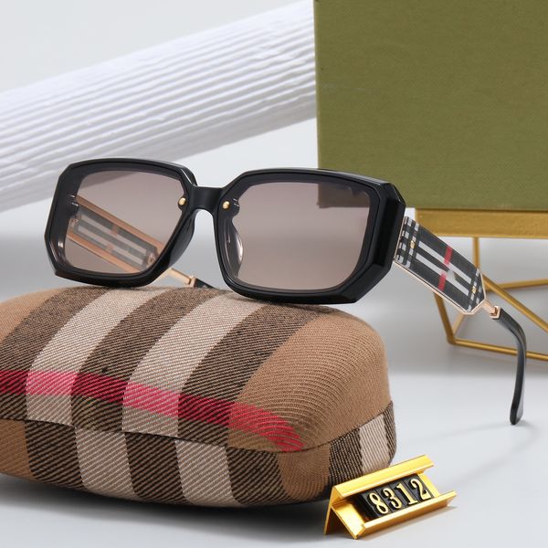 

2023 new luxury designer brand square sunglasses sun glasses men full frame polarized mixed color quay sunglasses occhiali uomo designer gla, White;black