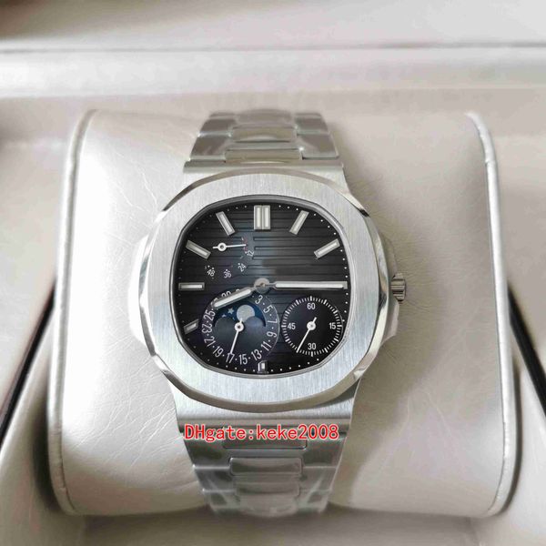 

ppf super v2 pp5712gr 5712 men watches cal.240 ps irm c lu 40mm ultra thin power reserve back transparent automatic mechanical mens watch wr, Slivery;brown