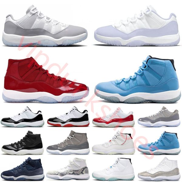 

11 jumpman basketball shoes 25th anniversary playoffs space jam cement grey bred cap gown midnight navy legend grey blue cherry yellow sneak