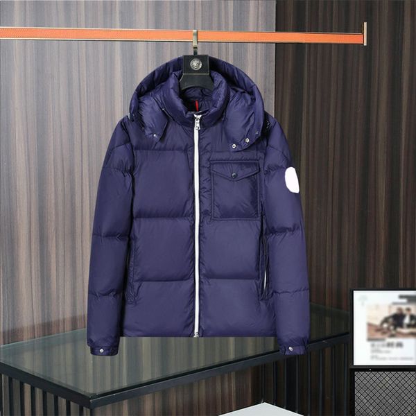

mens puffer jacket parka brown down jackets hooded womens outdoor winter coat warm thickened zipper black designer men winter coats for male