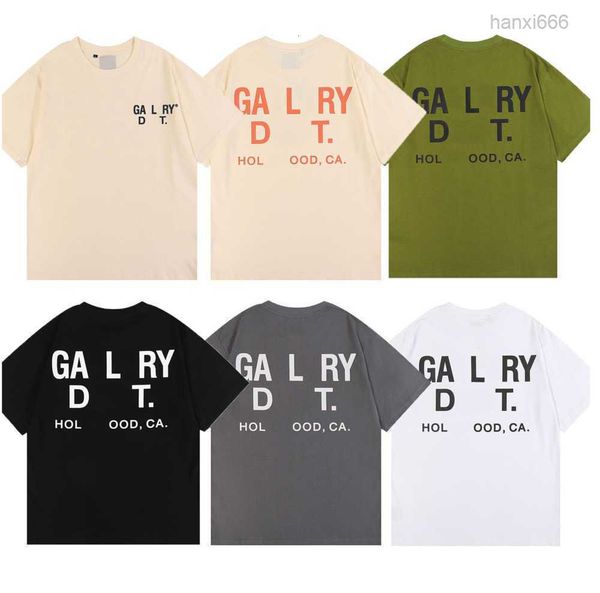 

men's t-shirts galleryes depts designer summer gallary shirt alphabet printed star same round neck short t-shirt, White;black