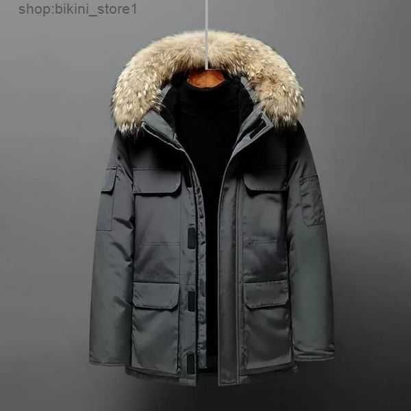 

mens down jacket designer puffer coat warm winter classic bread clothing fashion couples letters printed outwears coats canadian goose 4 mhe, Black