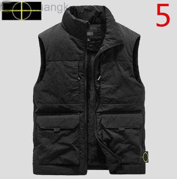 

2023 plus size vest men's jacket men's/women's one-piece suit women's stone jacket island sleeveless outdoor coat clothi, Black;brown