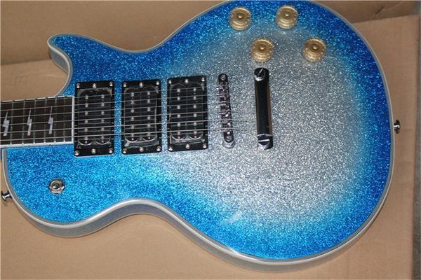 

new product launch blue colorful fashion electric guitar high quality