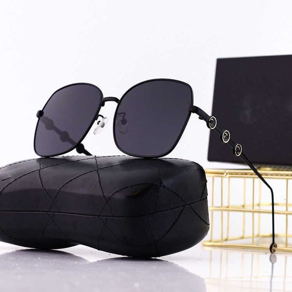 

designer sunglasses for women 2023 new same style large frame fashion street p box glasses 1bdf4, White;black