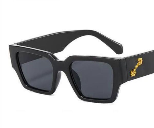 

off sunglasses retro women's designer big box plate glasses men's outdoor fishing sunglasses, White;black