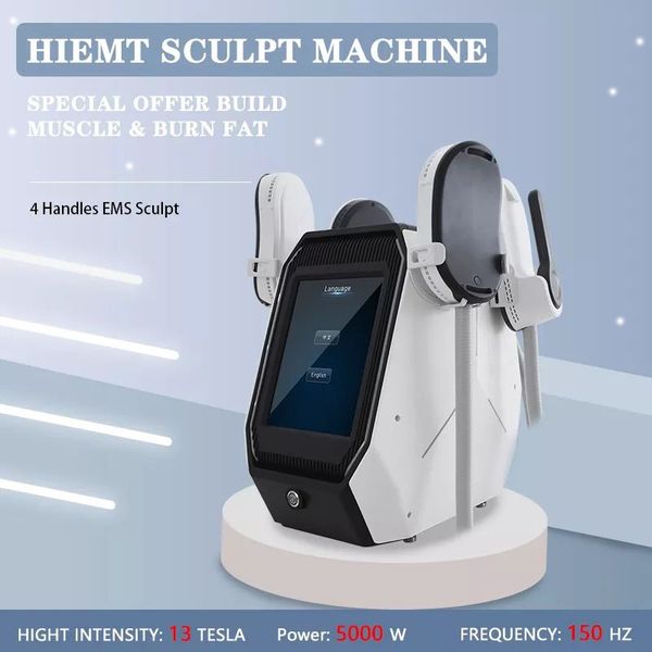

tesla mini ems muscle stimulator slim neo portable 2/4 handles ems body sculpting machine emslim with pelvic