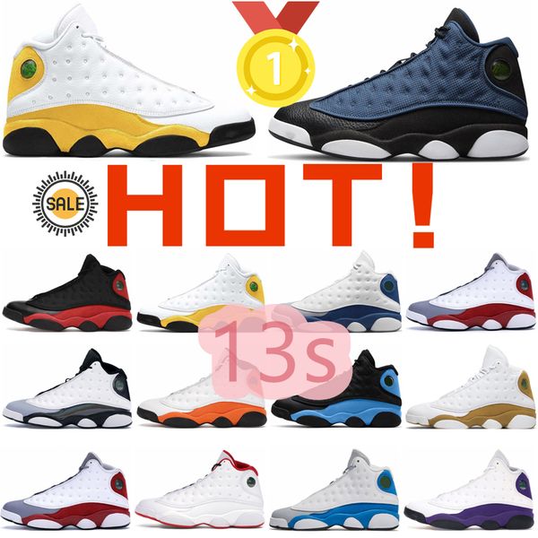 

2023 new black flint 13s basketball shoes jump man 13 with box celestine blue wheat university blue reverse bred playground mens womens snea