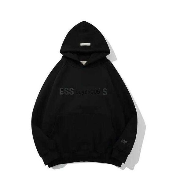 

yreb women's hoodies 2023designer fashion classic essentialhoodie alphabet printing pullover mens and women hoodie pure color long slee, Black