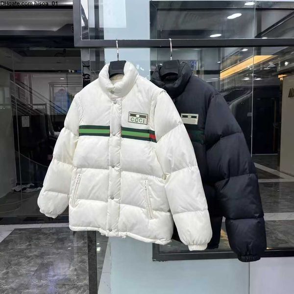 

puffer new parkas down jackets parkass mens womens designers coats winter couples sweatshirts outerwear white goose down jacket, Black