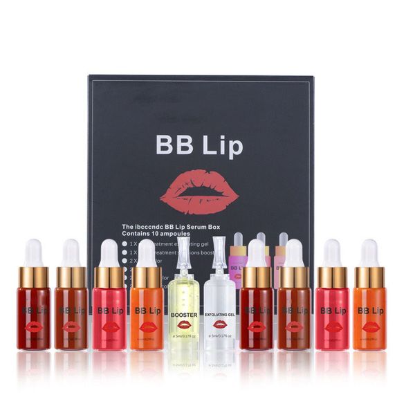 

meso bb lips serum for dr pen mesotherapy treatment lip gloss liquid gift box set