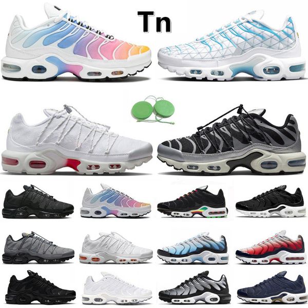 

toggle tn plus utility running shoes tns men women sneakers chaussure triple white black unity grey reflective fire ice white sunrise mens t